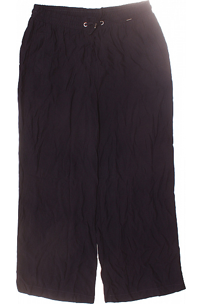 Dámské Kalhoty Rovné Modré ZERO Second Hand Vel. 44