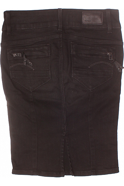 Džínová  Sukně Černá G-Star Vel. 25