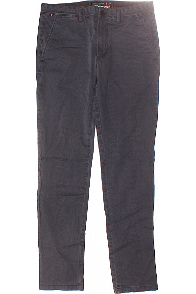 TOMMY HILFIGER Pánské Kalhoty Modré Second hand Vel. 30/32