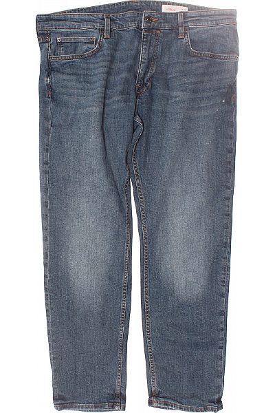 Pánské Rovné Džíny Modré S.OLIVER Vel. 36/30