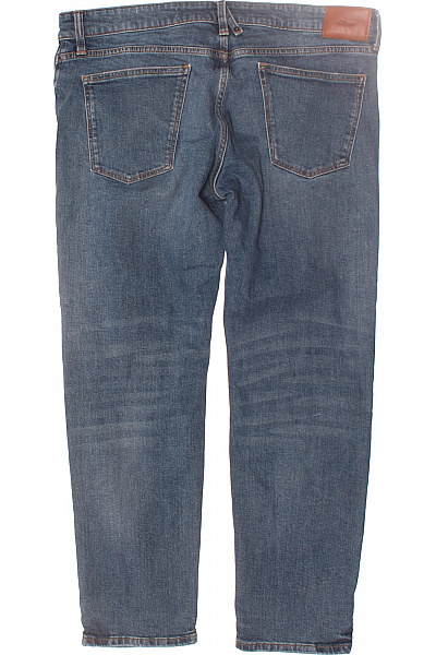 Pánské Rovné Džíny Modré S.OLIVER Vel. 36/30