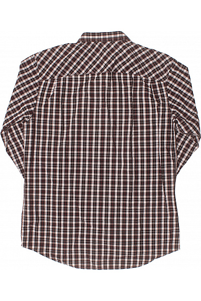 Vzorovaná Pánská Košile Šedá TOMMY HILFIGER Second hand Vel. M | TOMMY HILFIGER | obrázek 2