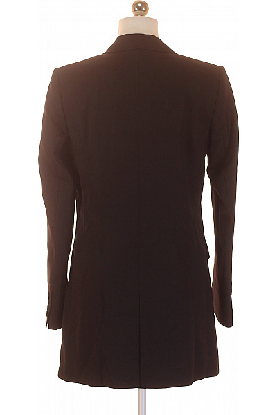 Krátký Dámský Kabát Černý Second hand | Unimoda | obrázek 3