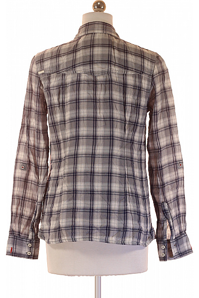 S.OLIVER Kostkovaná Dámská Košile Šedá Vel. 36 | s.OLIVER | obrázek 3