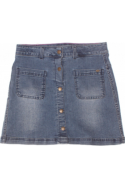 Džínová  Sukně Modrá TOMMY HILFIGER Second hand