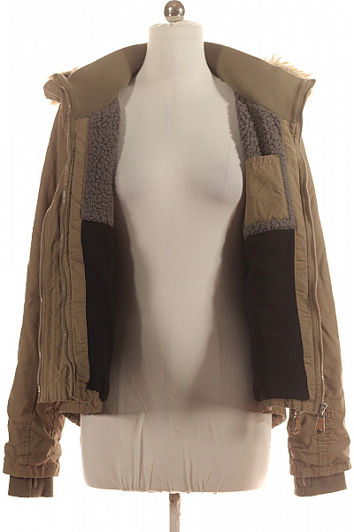 Dámská Bunda Khaká BENCH. Second hand Vel. XL | BENCH. | obrázek 3