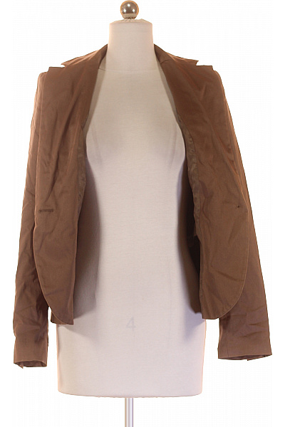 Dámské Sako Hnědé ZARA Second hand Vel. S | ZARA | obrázek 4