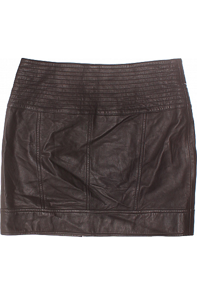 PART TWO Sukně Kožená Černá Second hand Vel. 36