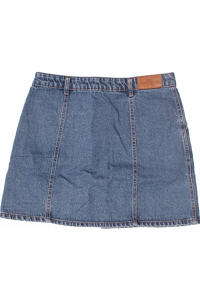 MANGO Džínová  Sukně Modrá Vel. L