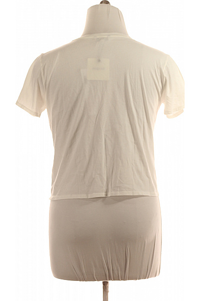 DESIGUAL Dámské Tričko Bílé Vel. 46 | DESIGUAL | obrázek 3