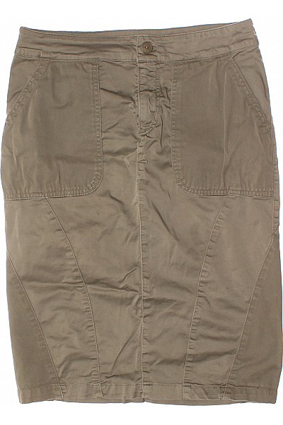 Balonová  Sukně Khaká Donna Karan Vel. 26