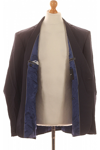 Společenské Pánské Sako Modré Vel. 58 | LAWRENCE GREY | obrázek 4