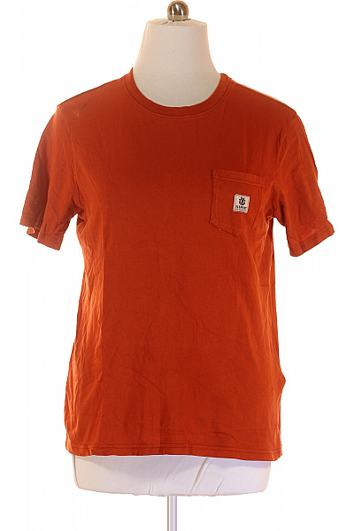 Pánské Tričko Oranžové Element Second Hand Vel. M