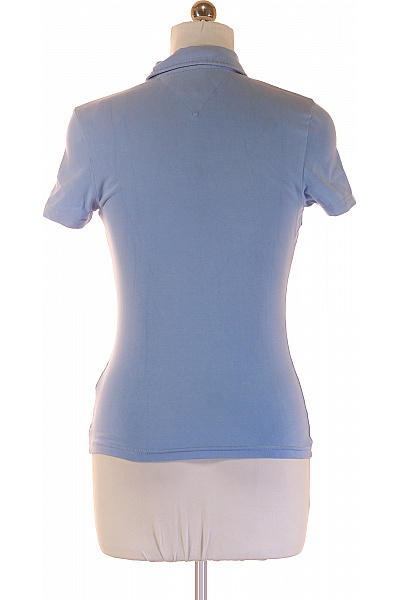 TOMMY HILFIGER Dámské Polo Tričko Modré Vel. M