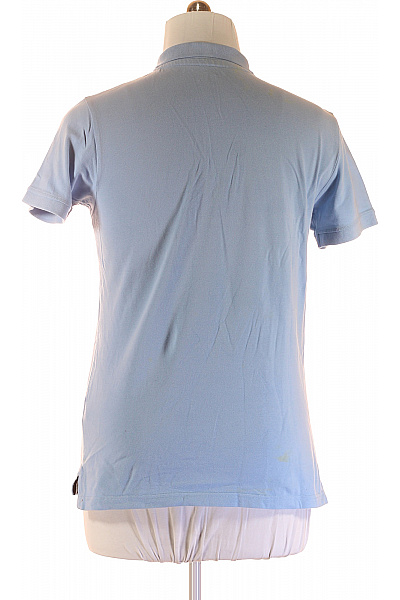 Esprit Pánské Tričko s Límečkem Modré Second hand Vel. L | Esprit | obrázek 3