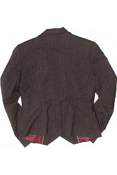 Next Dámské polyesterové vypasované sako šedé elegantní společenské business Vel. 12 | Next | obrázek 3