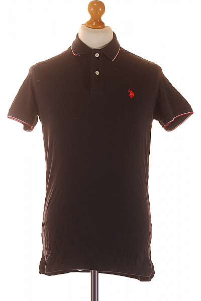 Pánské Tričko Modré U.S.POLO ASSN. Second hand Vel. M | U.S.POLO ASSN. | obrázek 2