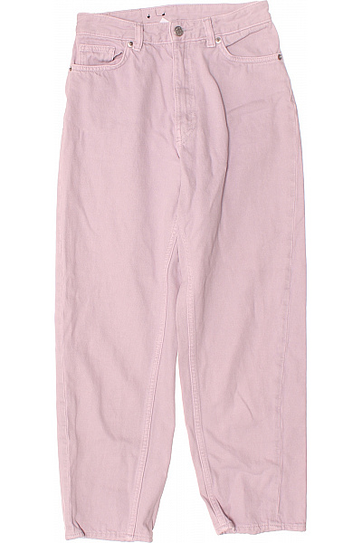 Bootcut Dámské Džíny Fialové Monki Vel. 25