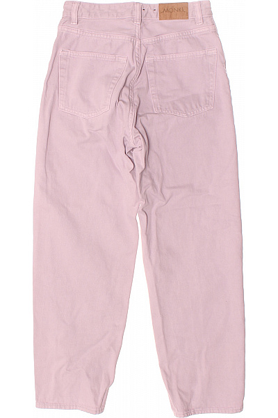 Bootcut Dámské Džíny Fialové Monki Vel. 25