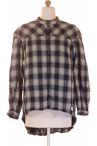 Kostkovaná Dámská Košile Modrá ADIDAS Vel. 34