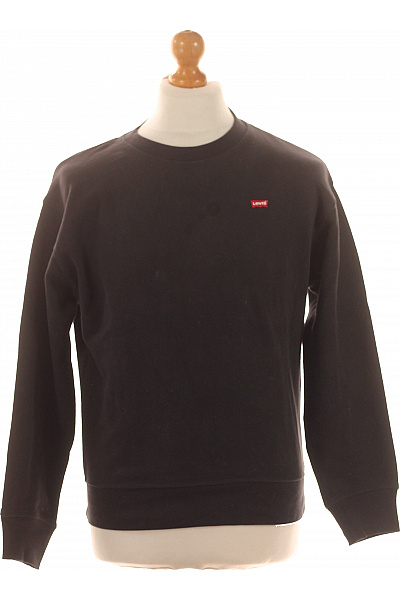 Pánská Mikina Černá LEVIS Second Hand Vel. S