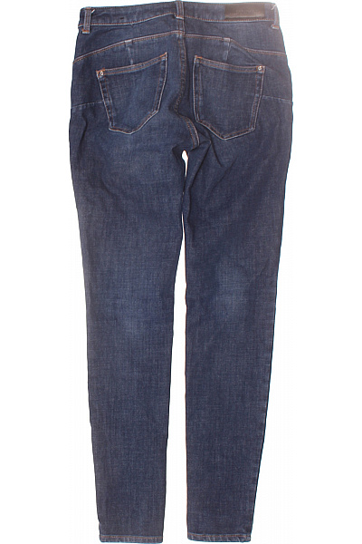 MANGO Dámské úzké Modré Second hand Vel. 36 | MANGO | obrázek 2