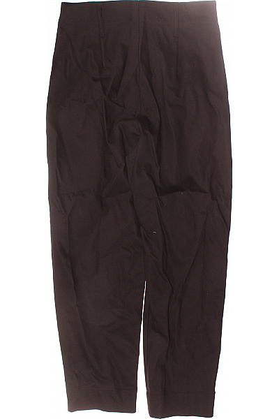 Massimo Dutti Dámské Kalhoty s Vysokým Sedem Černé Vel. 42