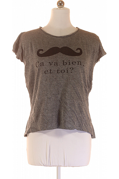 Dámské Tričko Šedé ZARA Vel. M | ZARA | obrázek 2