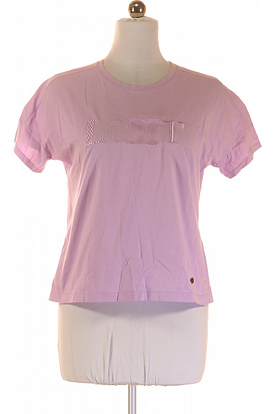 Dámské Tričko Fialové Second hand Vel. 38 | LECOMTE | obrázek 2