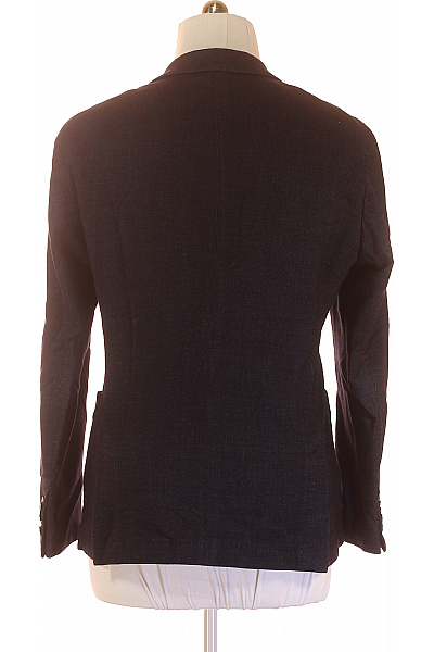 Hugo Boss Pánské Sako Vlněné Modré Vel. 52 | Hugo Boss | obrázek 2