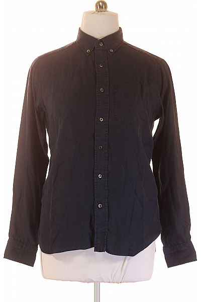 Pánská Košile Modrá Second hand Vel. 41 | Unimoda | obrázek 2