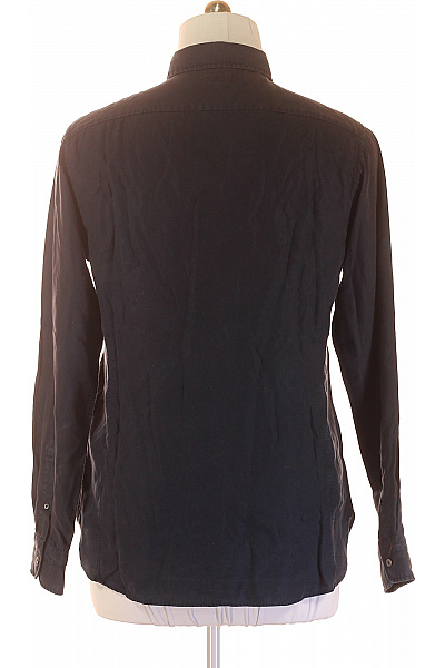 Pánská Košile Modrá Second hand Vel. 41 | Unimoda | obrázek 3