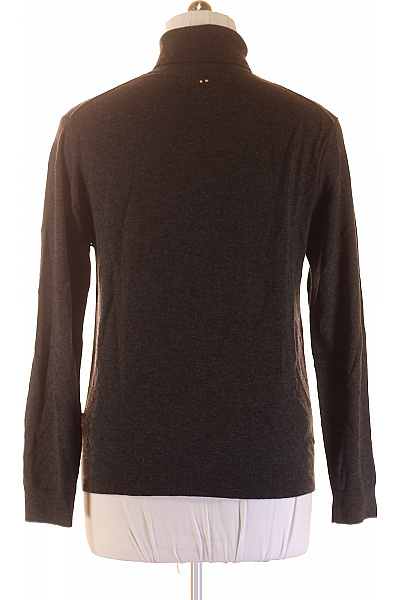 NAPAPIJRI Pánský Svetr Vlněný Šedý Vel. L | NAPAPIJRI | obrázek 2