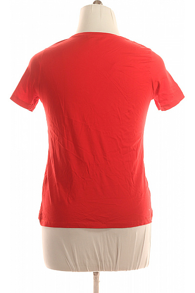 VERO MODA Dámské Tričko Červené Second hand Vel. XL | VERO MODA | obrázek 3