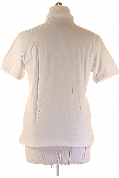 Pánské Tričko s Límečkem Bílé HACKETT Vel. XL | HACKETT | obrázek 2