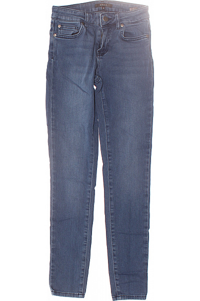 Boyfriend Dámské Džíny Modré NIKKIE Second Hand Vel. 26