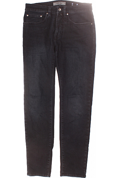 Pánské Džíny Kožešinové Modré Second Hand Vel. 31/32