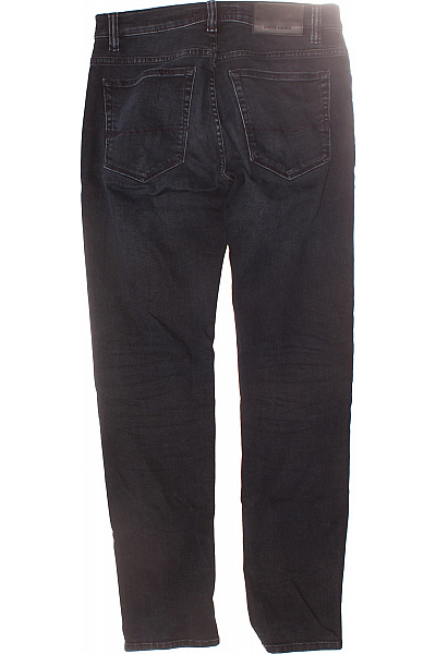 Pánské Džíny Kožešinové Modré Second hand Vel. 31/32 | Unimoda | obrázek 2