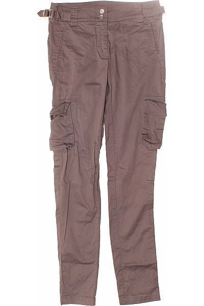 Dámské Kalhoty Šedé NAF Second hand Vel. 34 | NAF NAF | obrázek 2