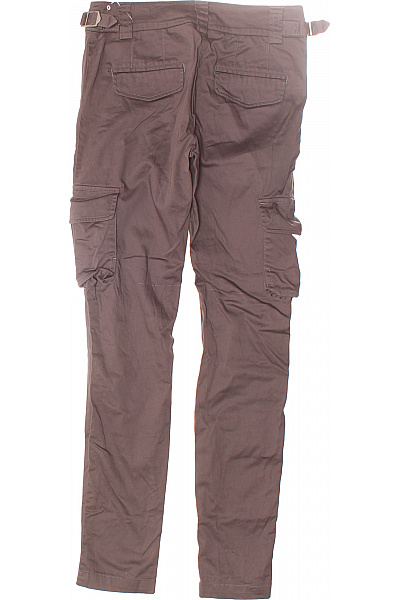 Dámské Kalhoty Šedé NAF Second hand Vel. 34 | NAF NAF | obrázek 3