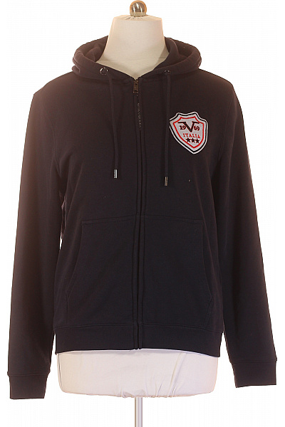 Pánská Mikina Modrá VERSACE Second Hand Vel. XL