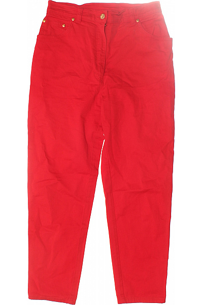 Dámské Kalhoty Rovné Červené Van Laack