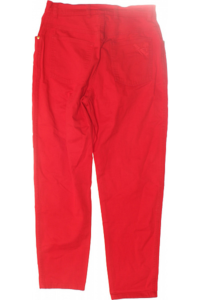 Dámské Kalhoty Rovné Červené Van Laack