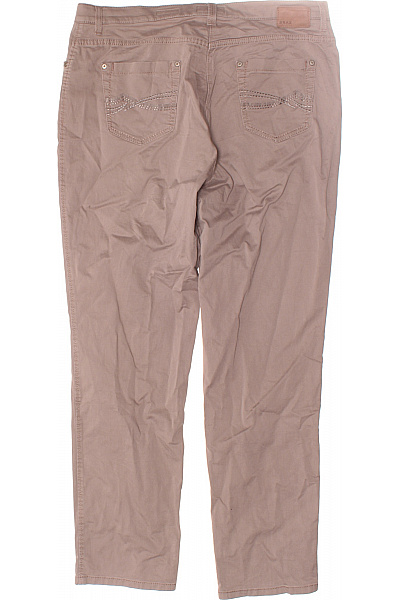 Dámské Kalhoty Rovné Šedé BRAX Vel. 46