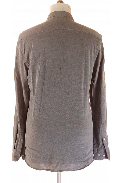 Marc O´Polo Pánská Košile Jednobarevná Šedá Vel. L | Marc O´Polo | obrázek 3