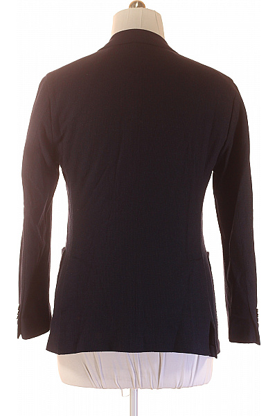 Společenské Pánské Sako Modré Vel. 50 | Unimoda | obrázek 3