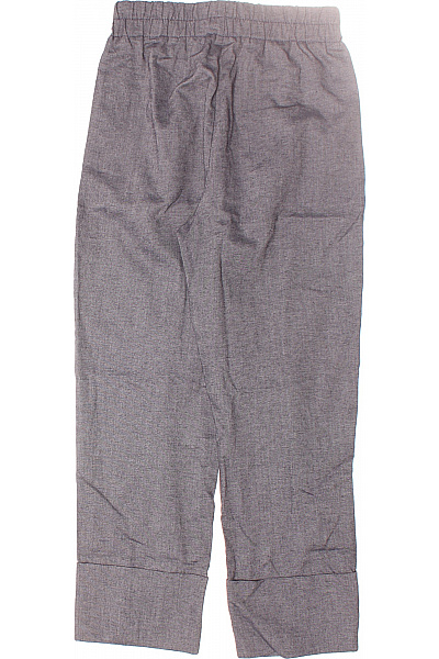 ZARA Dámské Kalhoty Rovné Modré Second hand Vel. XS