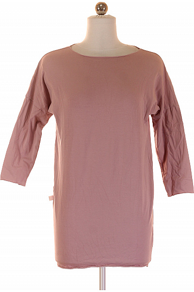 Jednoduché Dámské Tričko Růžové Vel. XS | Unimoda | obrázek 2
