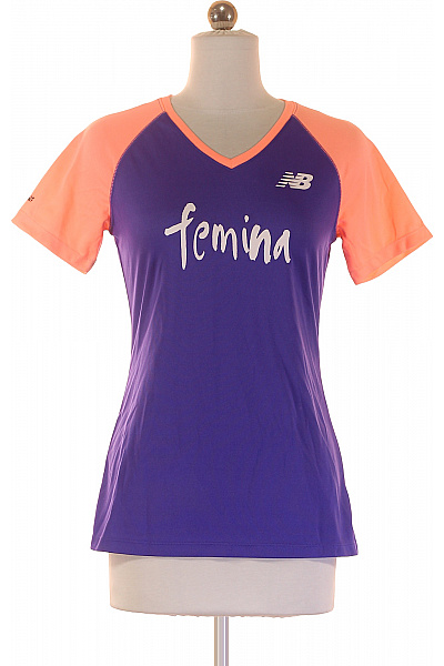 New Balance Sportovní Dámské Tričko Barevné Second hand Vel. S | New Balance | obrázek 2