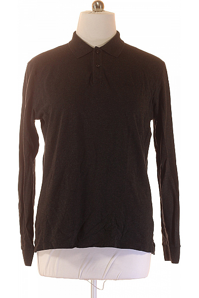 Pánské Tričko s Límečkem Šedé Hugo Boss | Hugo Boss | obrázek 2